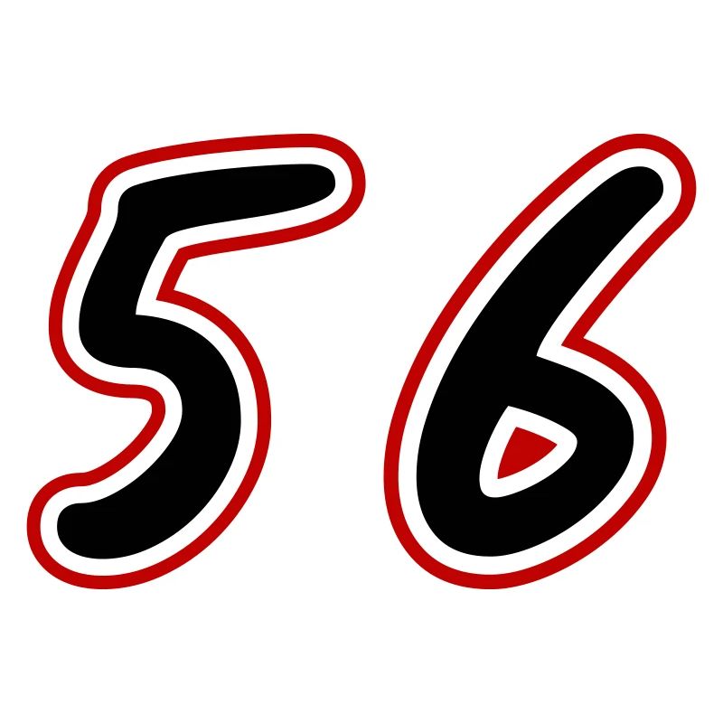 56 Zahl Symbol