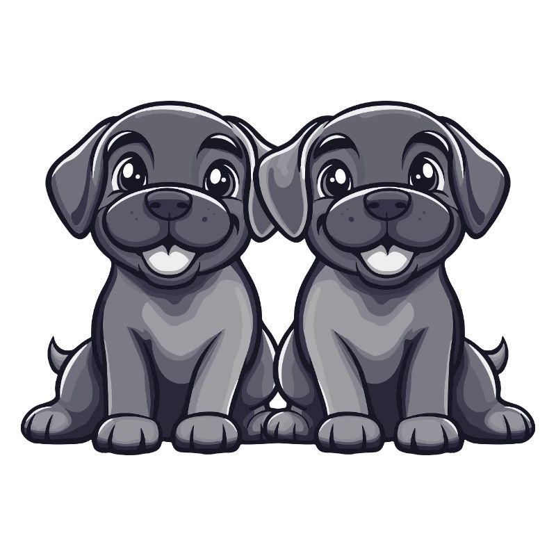 Mastiff Hund Comic