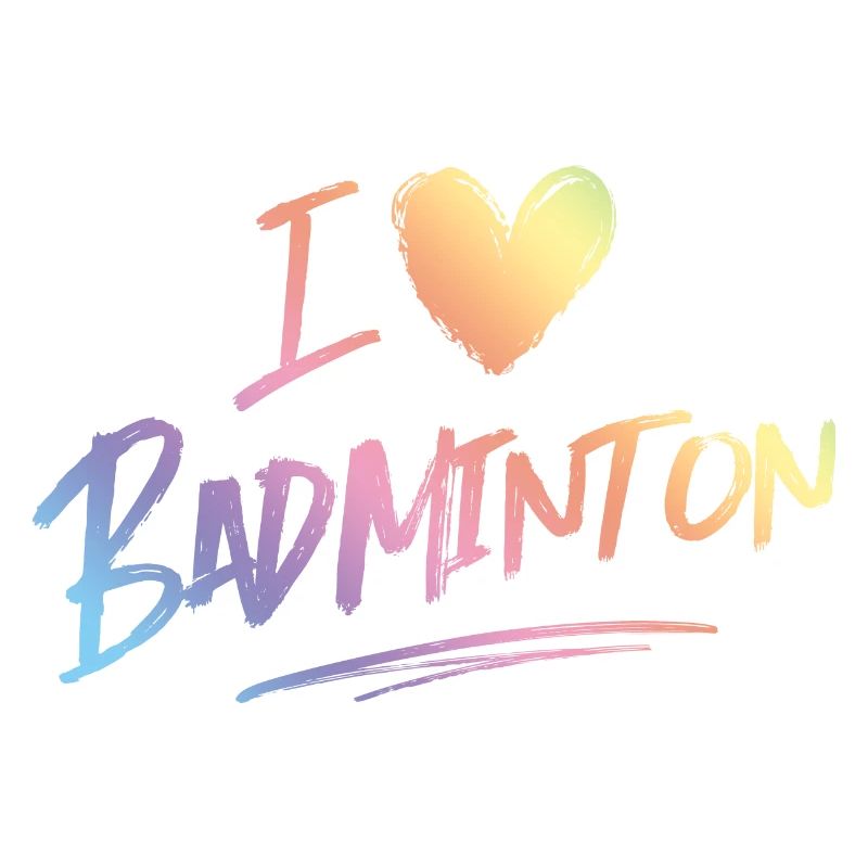 Ich liebe Badminton