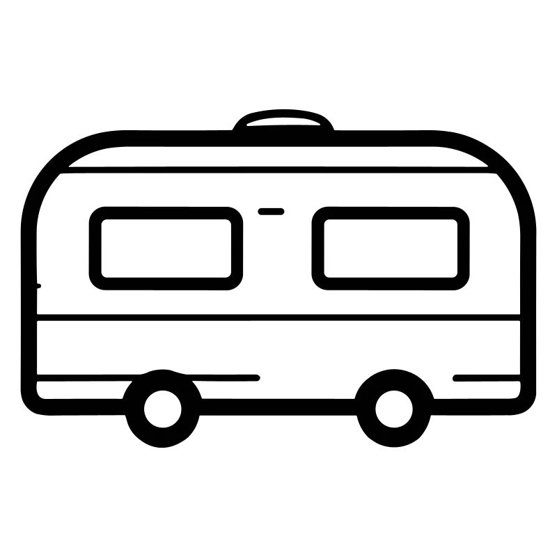 Kleiner Wohnwagen