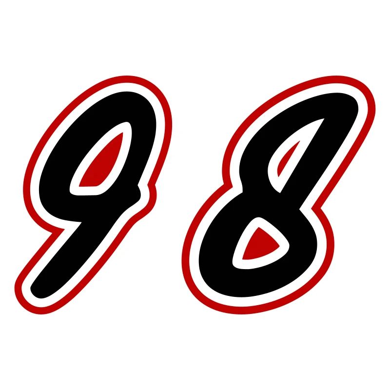 98 Zahl Symbol