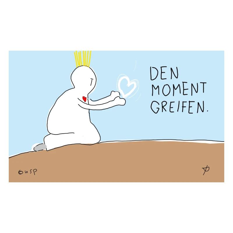 Den Moment greifen.