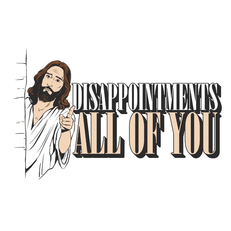 Drôle de Jesus Facepalm Meme Déceptions Tout de