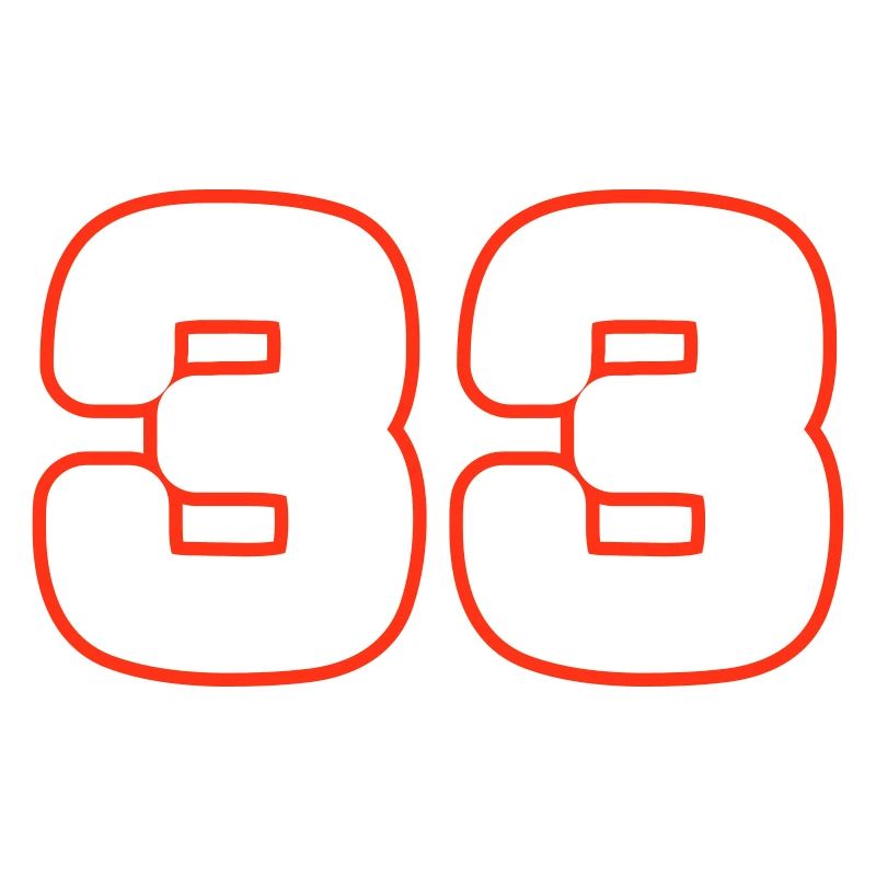 33 Zahl symbol