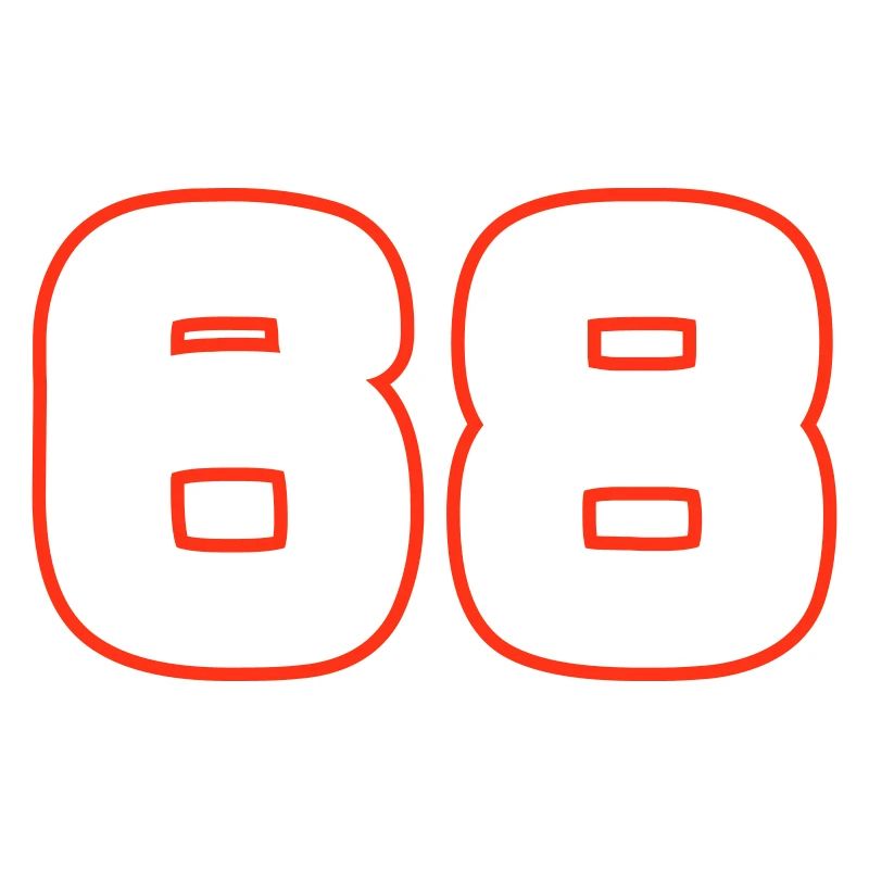 68 Zahl Symbol