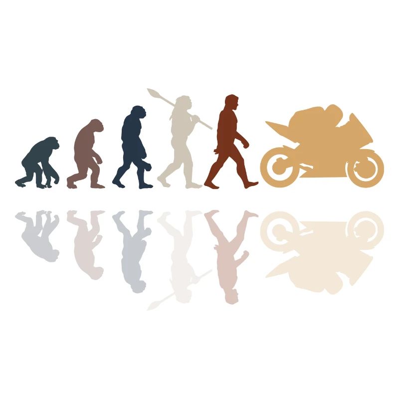 Motorcycle Evolution Vintage Shadow Biker