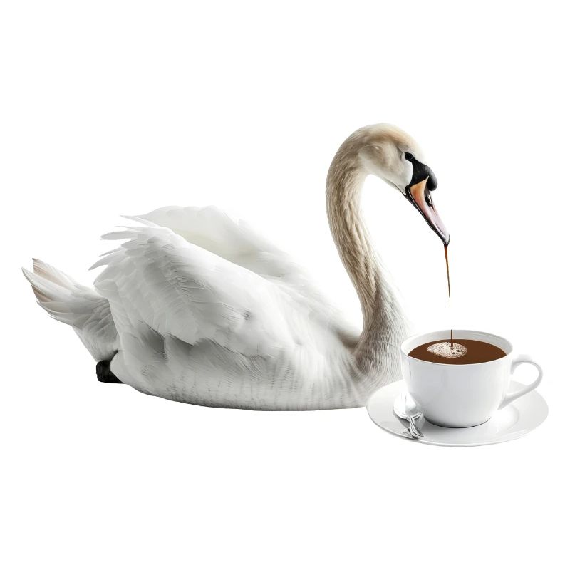 Schwan Kaffee