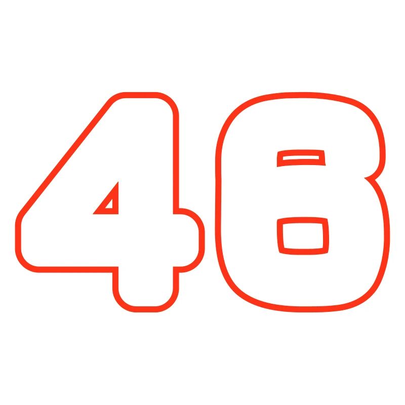 46 Zahl symbol