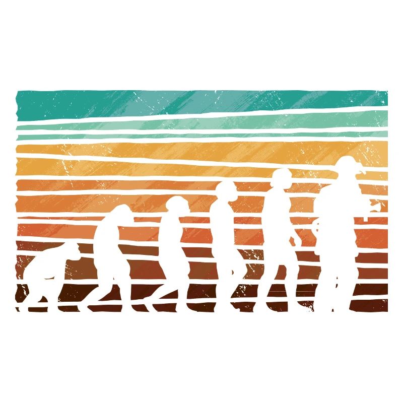 Evolution Firefighter Retro Firefighter Profession