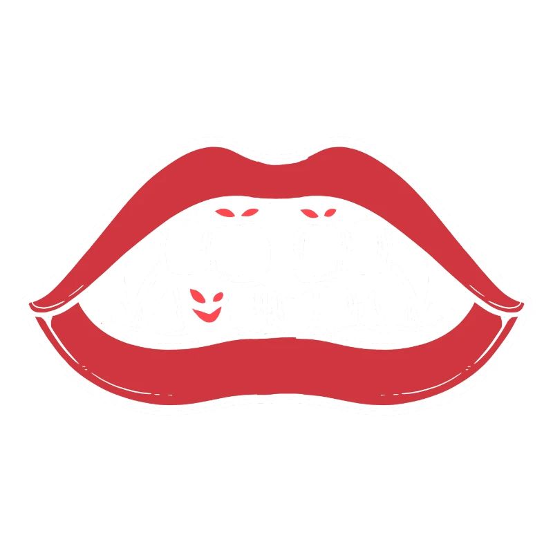 Vampirlippen Maskenbildner Gift