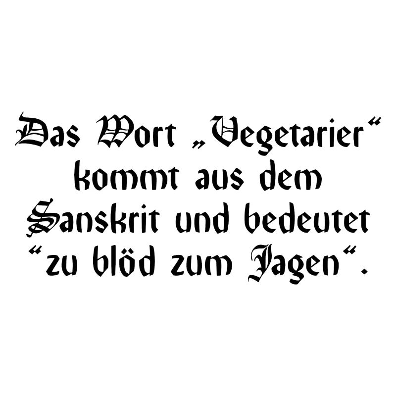 Lustiger Spruch