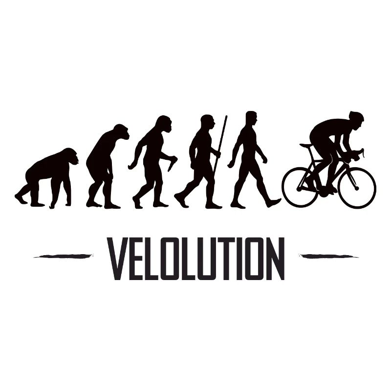 Velolution cyclist evolution bike