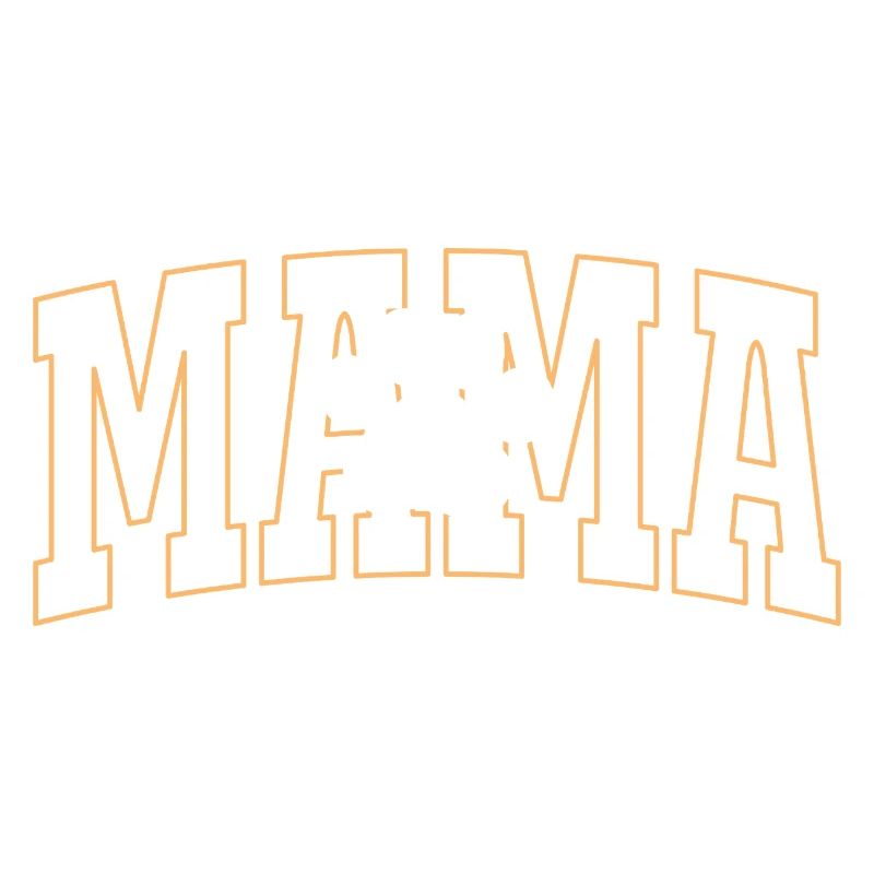 Mama mit Pfotenabdruck