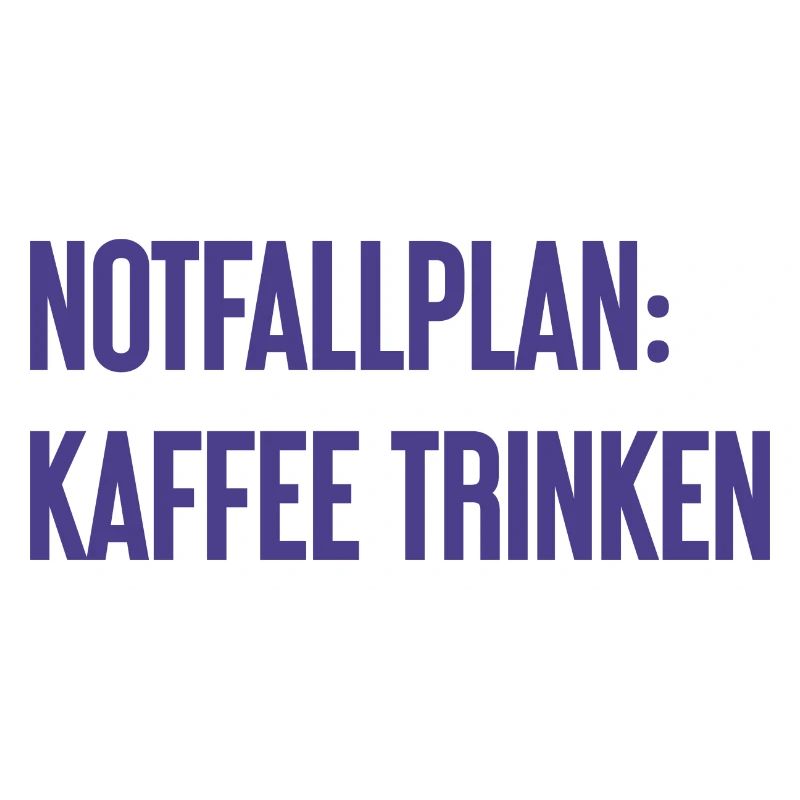 Kaffee-Notfallplan