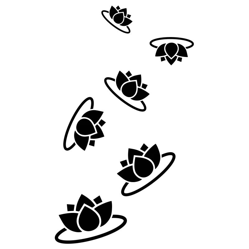 Wasserrose Icon Symbol