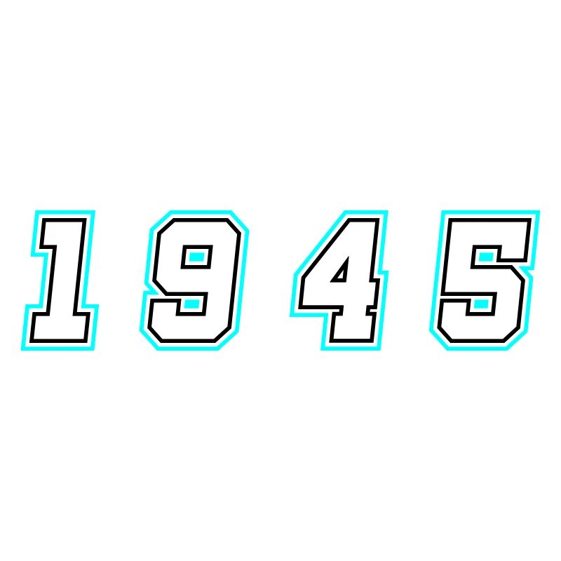 1945 Jahr Zahl