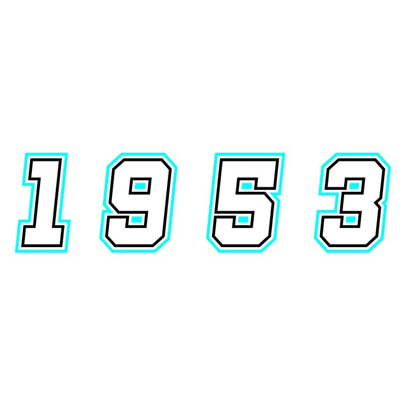 1953 Jahr Zahl