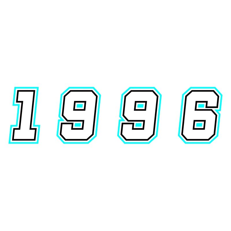 1996 Jahr Zahl