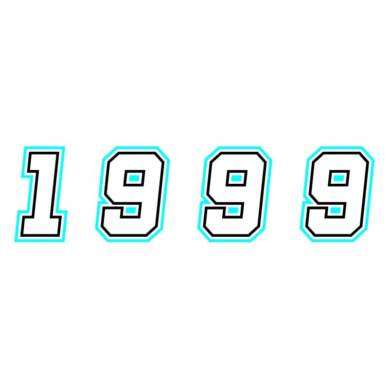 1999 Jahr Zahl