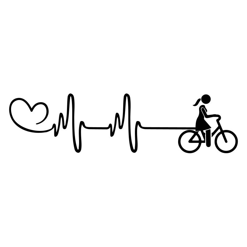 Fahrrad Herzschlag