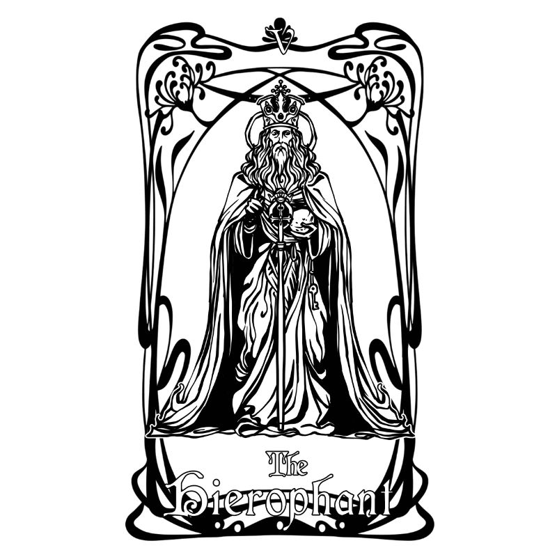Tarot Der Hierophant