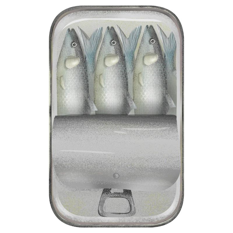 Sardinenkonserven Malerei