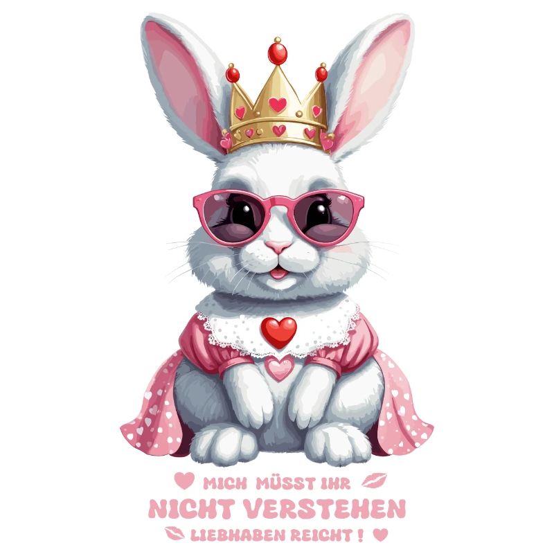 Süße Hasen Königin