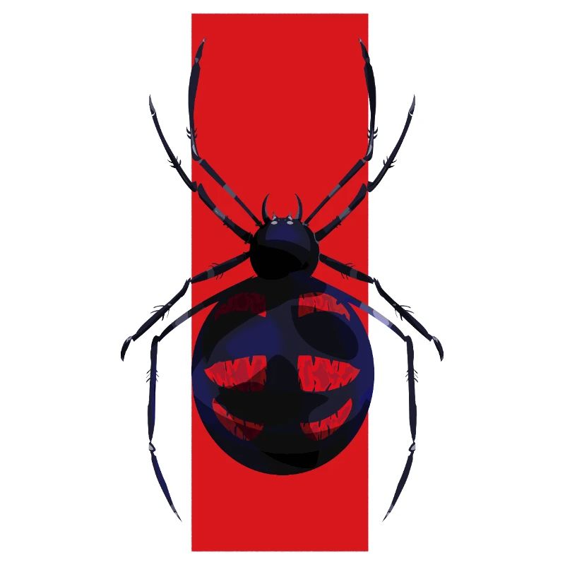 Gothic Spinnen-Motiv