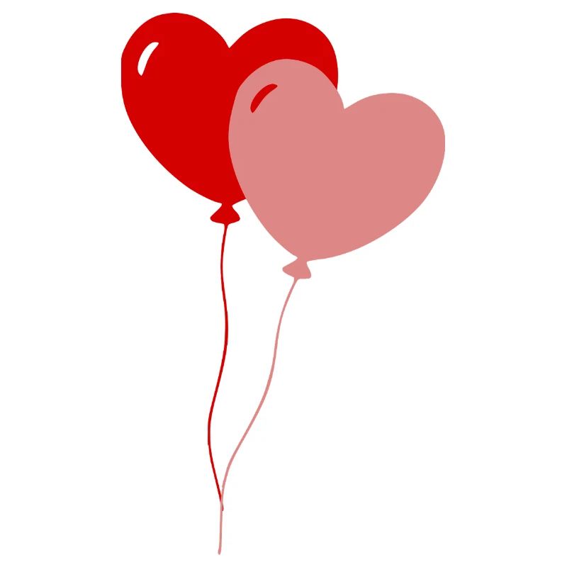 Herz-Luftballons