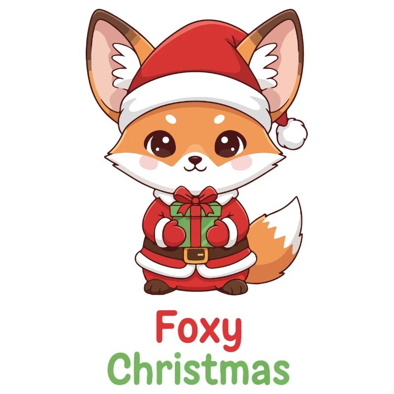 Foxy Christmas Gift Fox