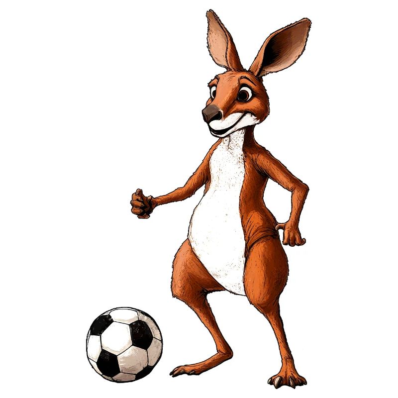 Fussball Känguru