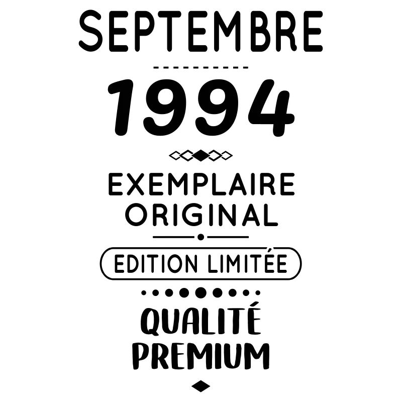 Anniversaire 30 ans - Septembre 1994 Original