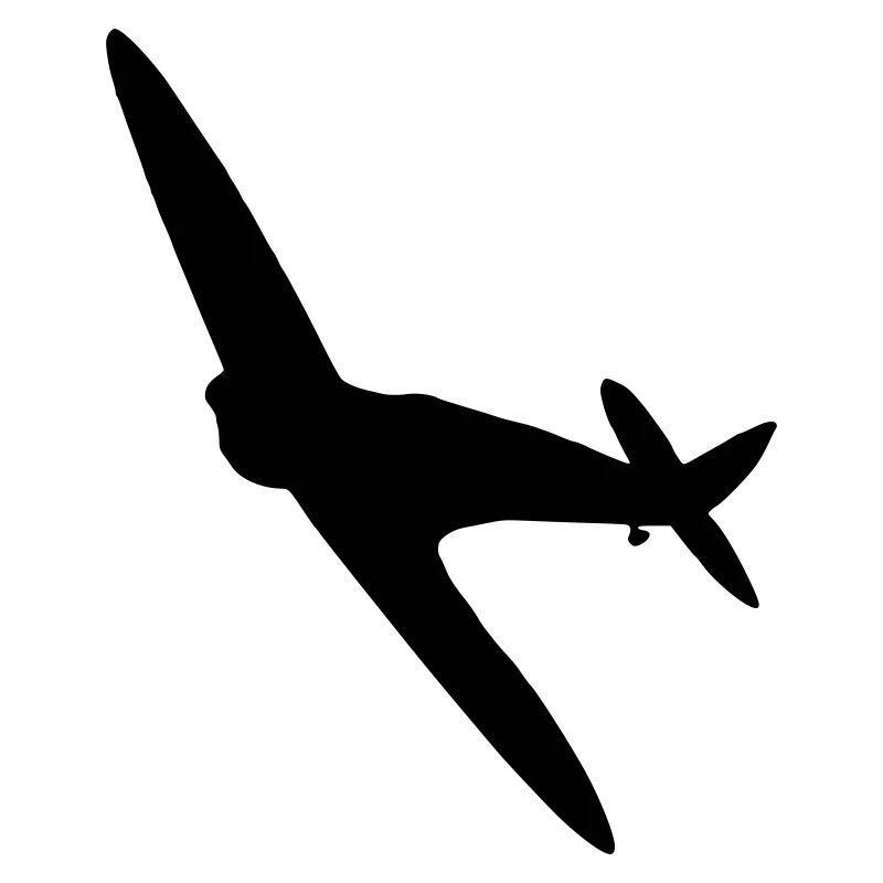 Spitfire-Silhouette