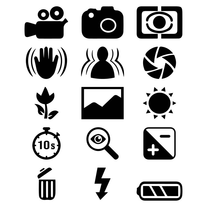 DSLR Camera Symbol