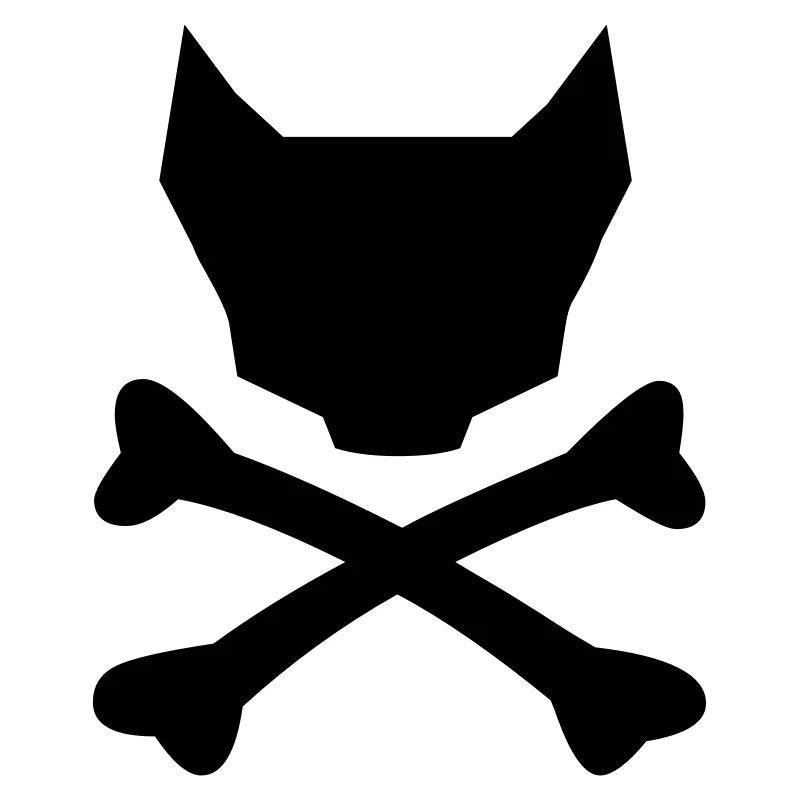 crâne de chat