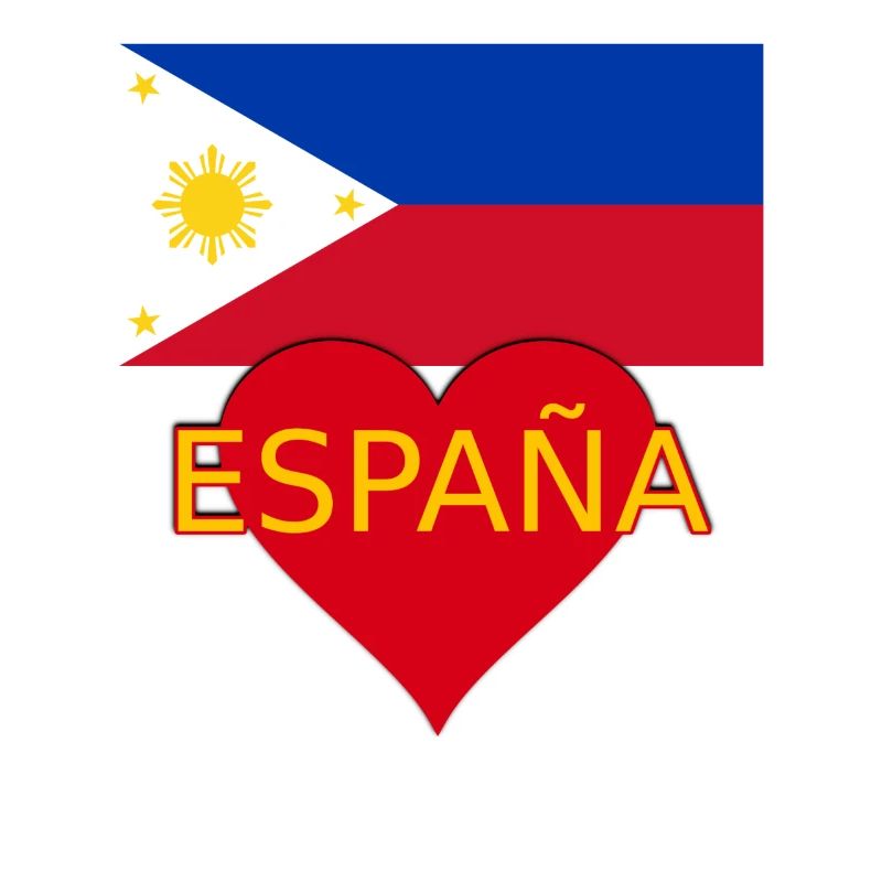 Flagge Philippinen Spanien