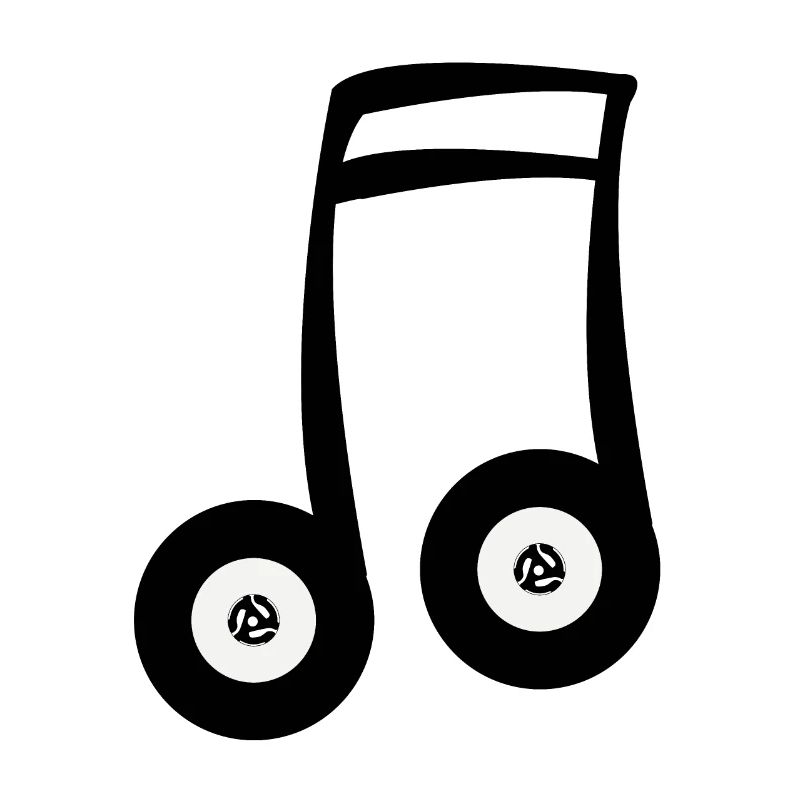 Los discos como nota musical