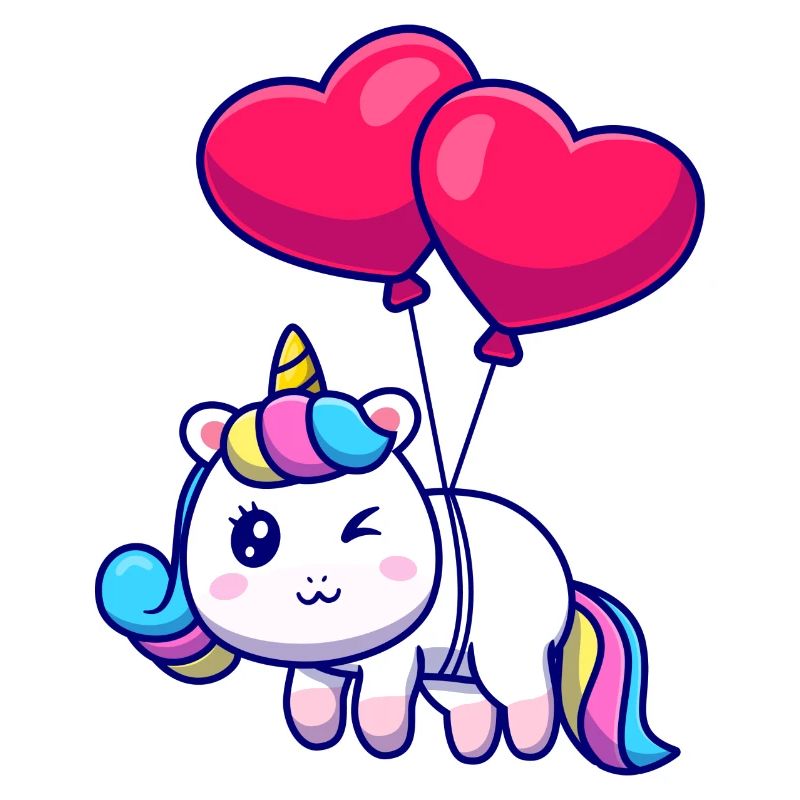 Einhorn Ballon