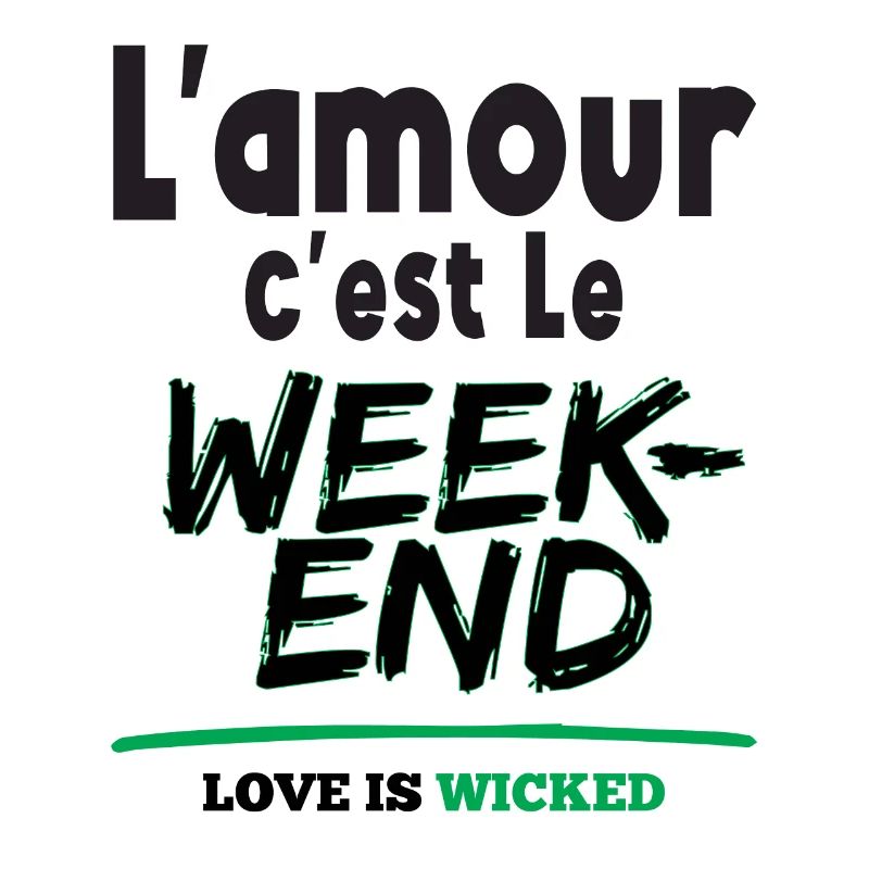 L'amour c'est le weekend - expression camerounaise