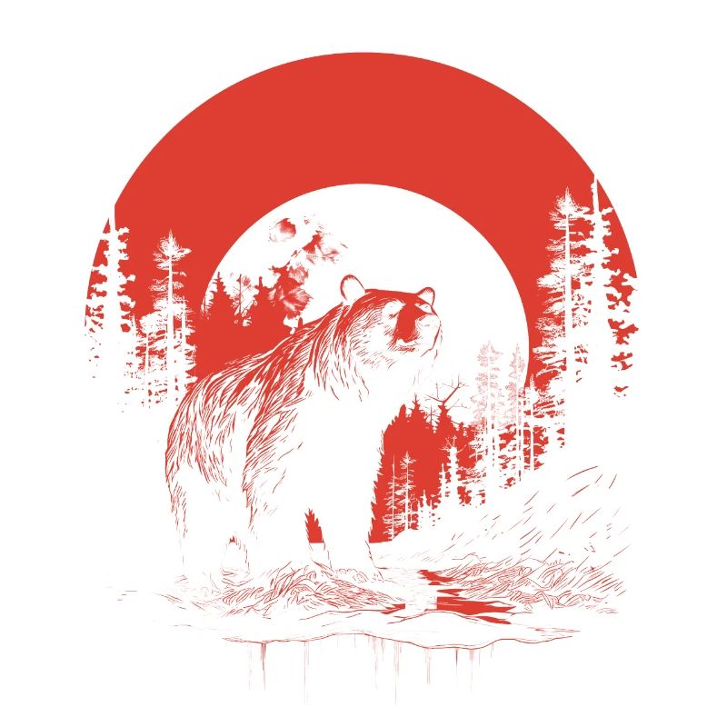 Roter Nachtbär
