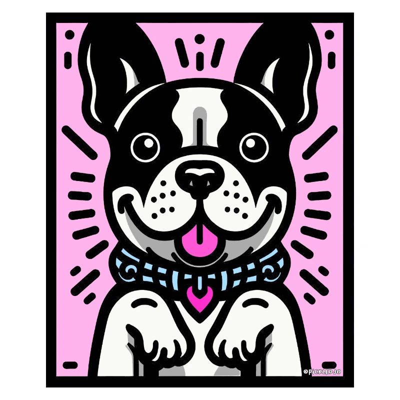 Niedlicher Frenchie - Pink