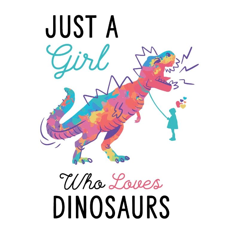 Nur ein Mädchen, das Dinosaurier liebt Dinosaurier Geschenkidee