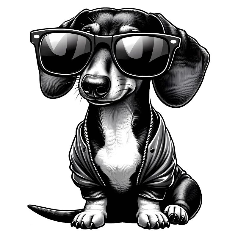 Süßer Dackel Hund