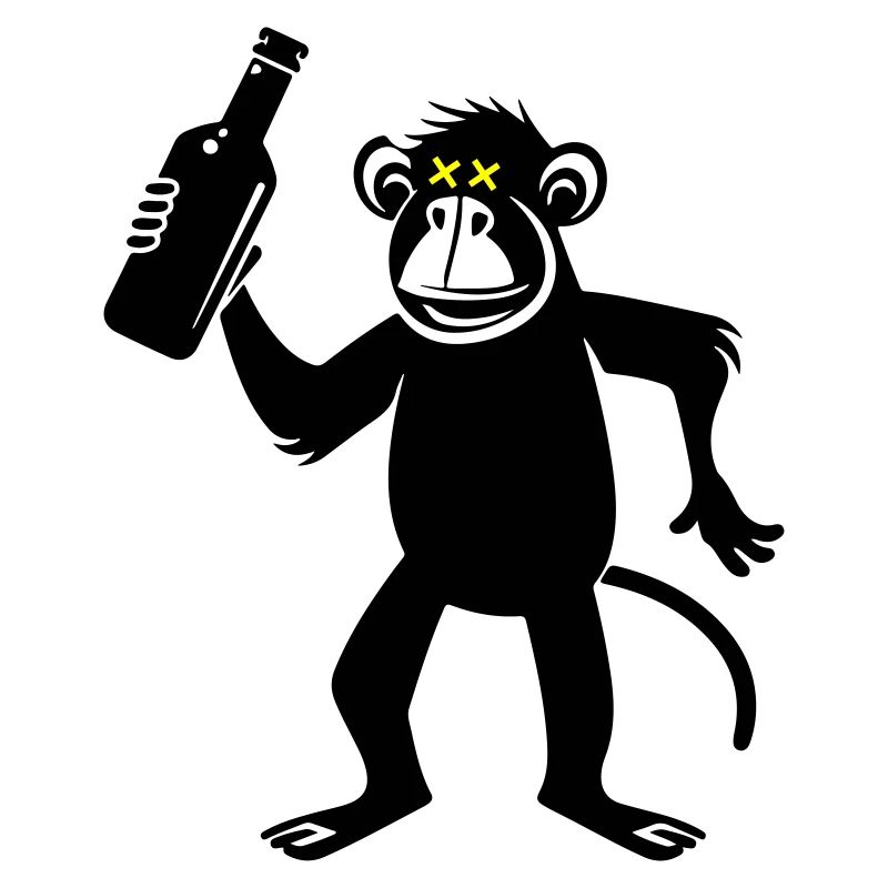 Affe Party Bier