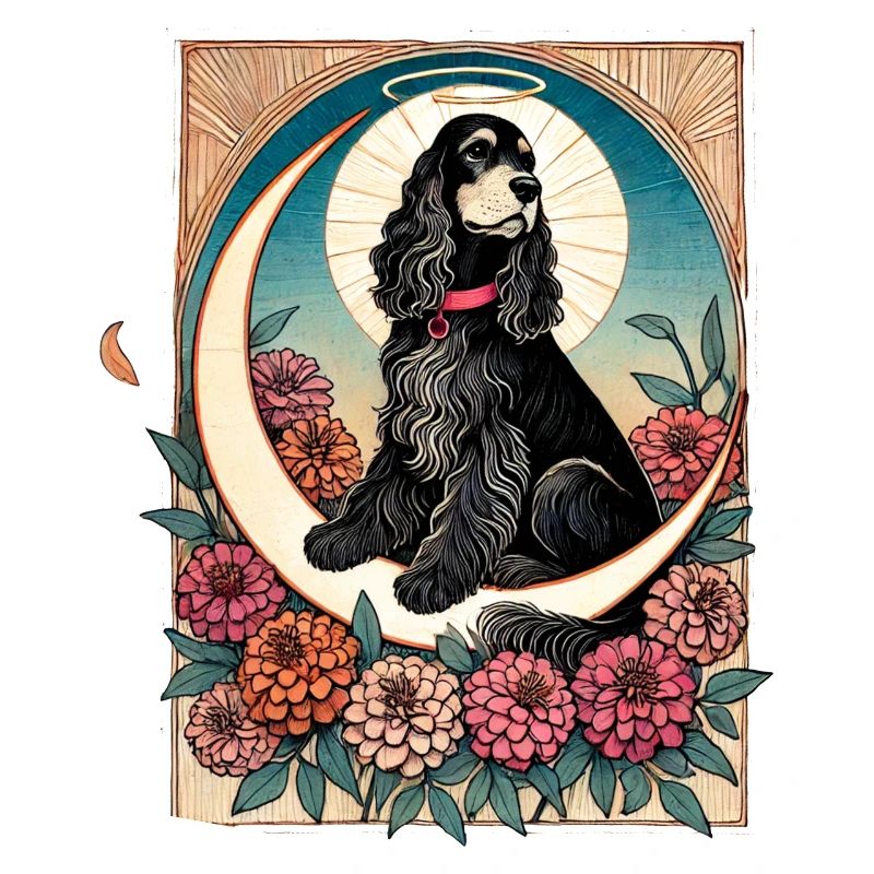 Schwarzer Cocker Spaniel