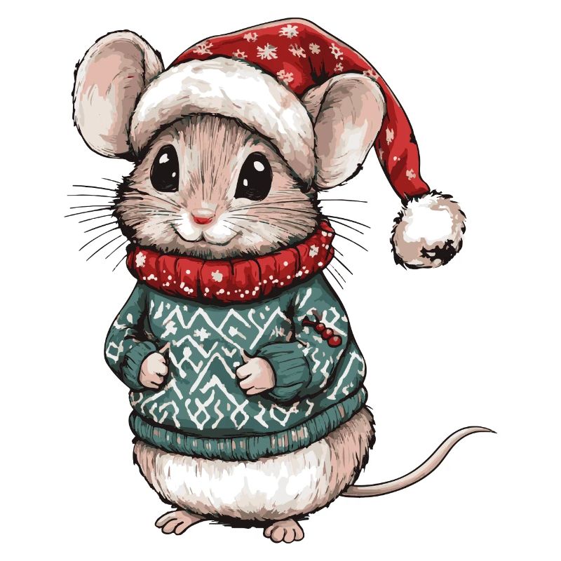 Maus Weihnachten Comic