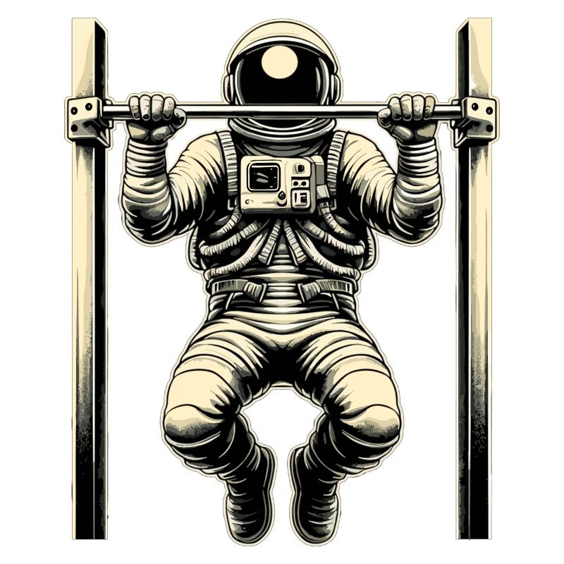 Calisthenics Astronaut Pull-ups Gift