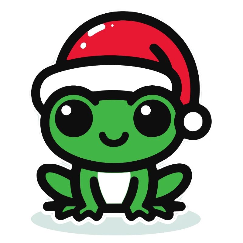 Weihnachtsfrosch Frosch