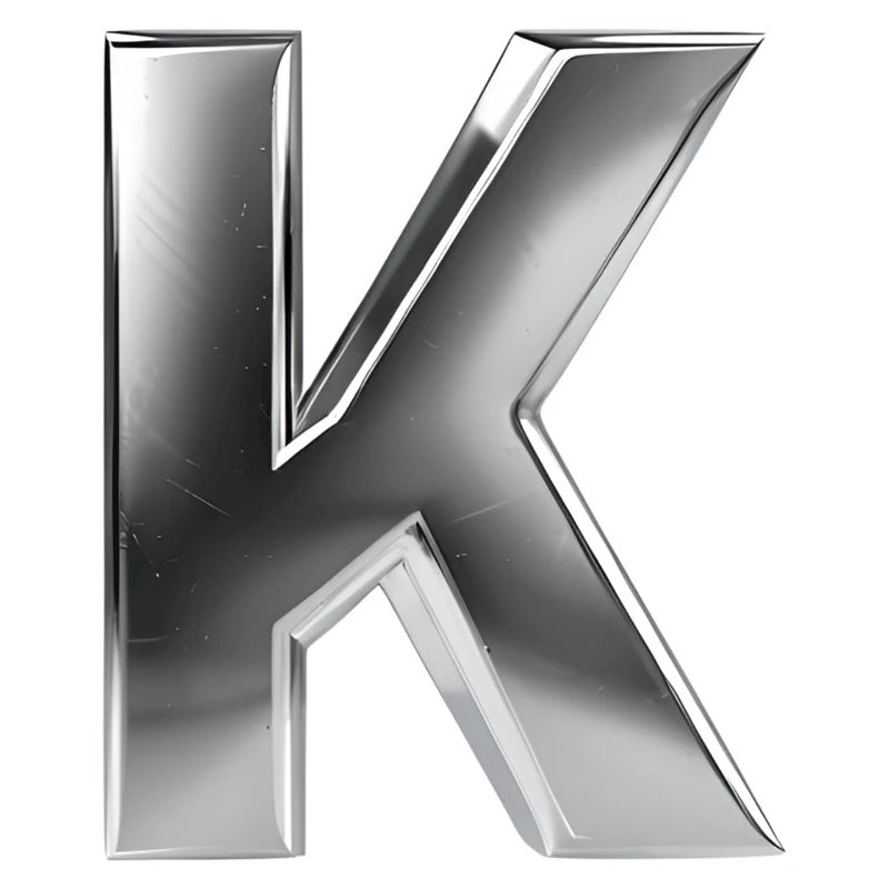 Chrome ,, K " Metallic