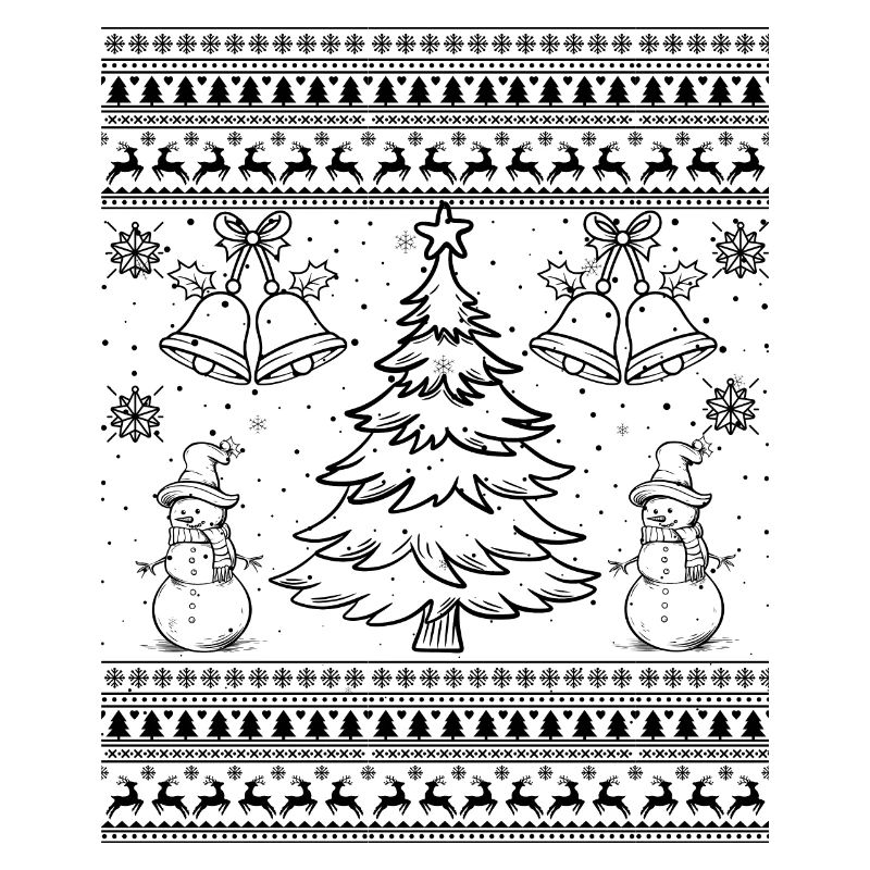 Weihnachtsbaum Muster